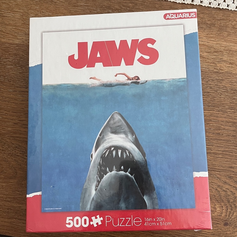 New Jaws Movie Puzzle - 500 pieces